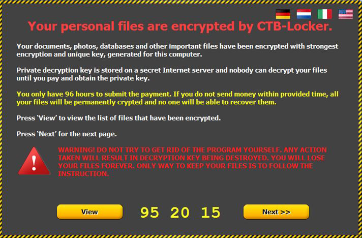 Illustration of ransomware