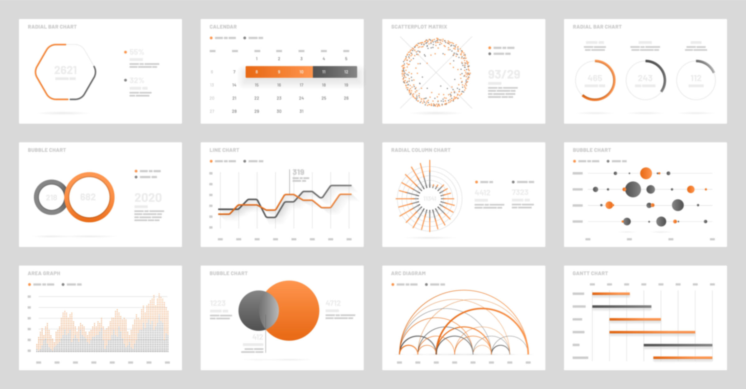 An analytics dashboard